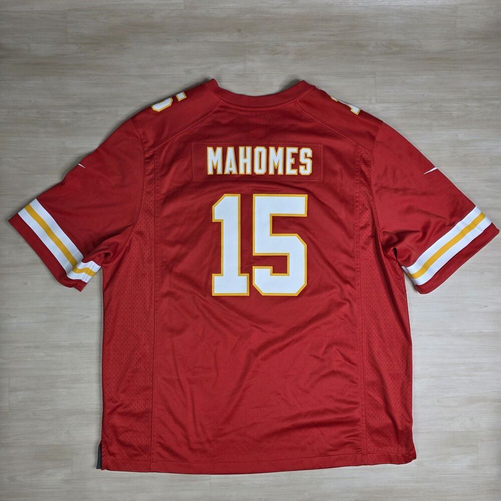 Nike Patrick Mahomes Kansas City Chiefs‎ Jersey 472799-657 Men's Size 3XL
